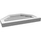Ekena Millwork Octagonal Top Surface Mount PVC Gable Vent w/ 2"W x 2"P Brickmould Sill Frame, 22"W x 14"H GVPOT22X1403SN - alternate 5